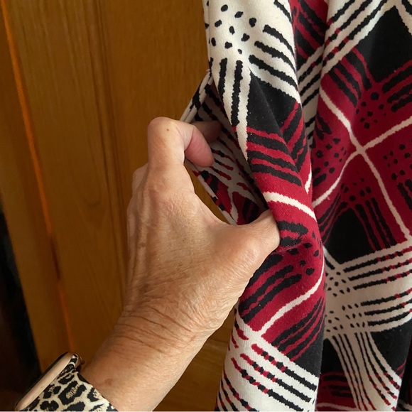 ModCloth Sleeveless Plaid Dress with pockets (Belt missing) - Size M Medium - Picture 5 of 12